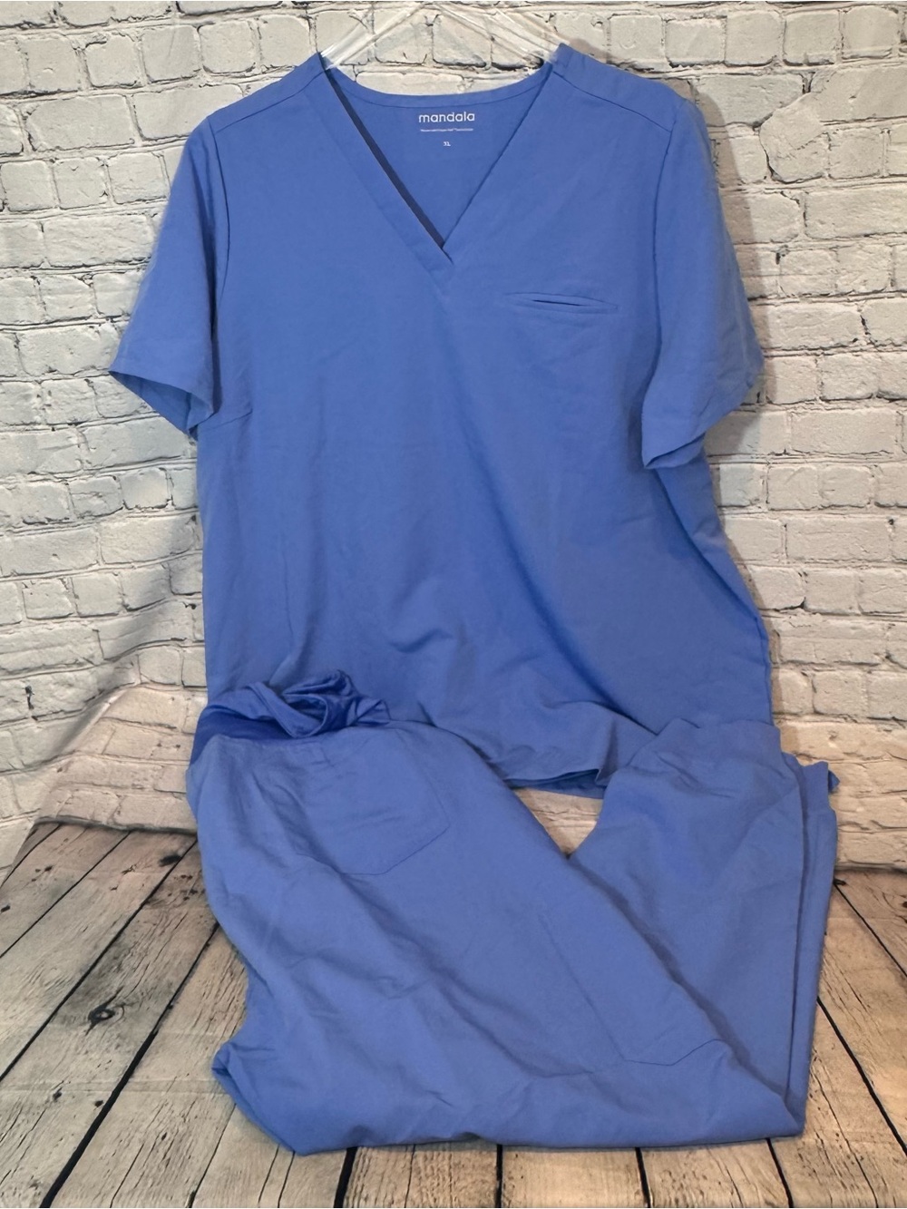 Mandala Maternity Scrub Set